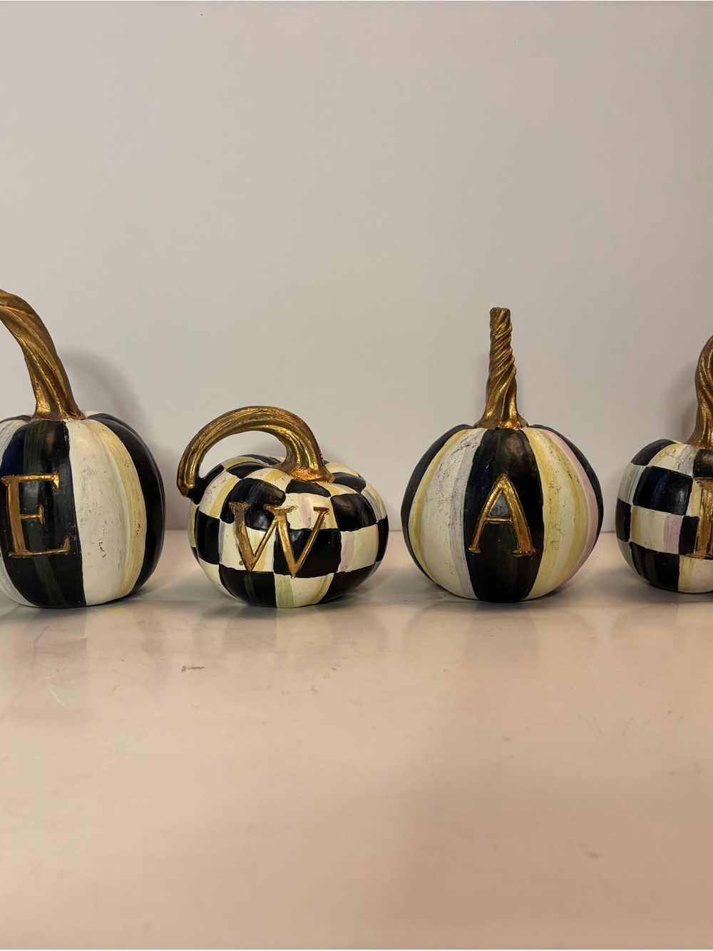 MacKenzie-Childs beware decor pumpkins